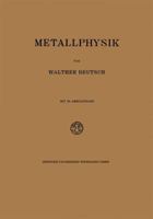 Metallphysik 3663007863 Book Cover