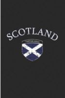 Scotland: Funny Scotland Flag Blank Lined Note Book 1691364932 Book Cover