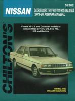 Chilton's Repair and Tune-Up Guide- Datsun 200sx- 510- 610- 710- 810- Nissan Maxima- 1973-84: All U.S. and Canadian Models- Including Turbo and DieselCHIL-DATSUN 200SX 510 -OP 080199070X Book Cover