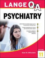 Lange Q&A Psychiatry 0071703454 Book Cover