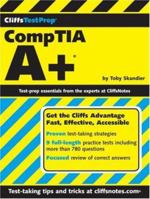 CliffsTestPrep CompTIA A+ (Cliffs Testprep Guides) 0470117516 Book Cover