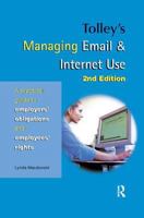Tolley's Managing Email & Internet Use 1138433845 Book Cover