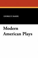 Modern American Plays 1018280480 Book Cover