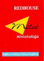 Redhouse Mini Dictionary: English-Turkish, Turkish-English (Milet Redhouse) 9758176099 Book Cover