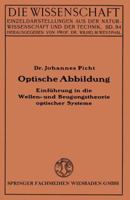 Optische Abbildung: Einfuhrung in Die Wellen- Und Beugungstheorie Optischer Systeme 3322983927 Book Cover