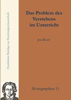 Das Problem Des Verstehens Im Unterricht 3981338820 Book Cover