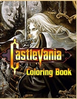 castl�vania coloring book: A creative coloring book suitable for fans of all ages who love castl�vania. - 50+ GIANT Great Pages with Premium Quality Images B09TGWSPCF Book Cover