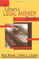 Library's Legal Answer Book 0838908284 Book Cover