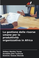 La gestione delle risorse umane per la produttività organizzativa in Africa (Italian Edition) 6208053641 Book Cover