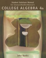 Student Solutions Manual for Stewart/Redlin/Watson's College Algebra 4e 0534406017 Book Cover