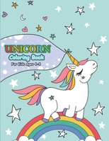 Unicorn Coloring Book for Kids Ages 4-8 : Unicorn Coloring Book for Kids and Educational Activity Books for Kids (Books for Kids) 1657596656 Book Cover