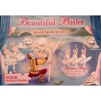 Beautiful Ballet: Jigsaw Book with CD 1741783127 Book Cover