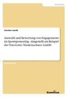 Auswahl Und Bewertung Von Engagements Im Sportsponsoring 3867461937 Book Cover