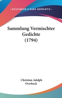 Sammlung Vermischter Gedichte 1104461080 Book Cover