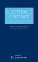 Electronic Evidence: Disclosure, Discovery and Admissibility 1911507052 Book Cover