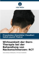 Wirksamkeit der Dorn-Therapie bei der Behandlung von Nackenschmerzen: Rct (German Edition) 6630298101 Book Cover