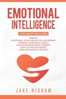 Emotional Intelligence: Mastery 6 books in 1 - Empath, Emotional Intelligence for Leadership, Improve Your Social Skills, Cognitive Behavioral Therapy, How to Analyze People, Dark Psychology Sec B083XTGLWD Book Cover