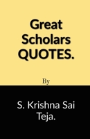 Great Scholars Quotes B0BXQ1KRCW Book Cover