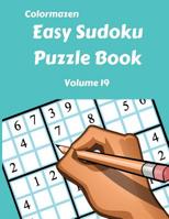 Easy Sudoku Puzzle Book Volume 19 1090606516 Book Cover