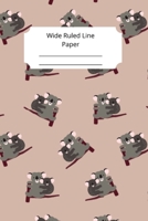 Cute Baby Koala Theme Wide Ruled Line Paper 1674206577 Book Cover