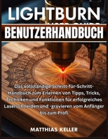 LightBurn Benutzerhandbuch: Das vollständige Schritt-für-Schritt-Handbuch zum Erlernen von Tipps, Tricks, Techniken und Funktionen für erfolgreiches ... und -gravieren vom Anfänger bis zum Profi B0FSQKDKJW Book Cover