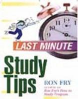 Last Minute Study Tips (Last Minute) 1564142388 Book Cover