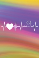 Herzschlag Meerschweinchen: Notizbuch / Tagebuch / Trainingsbuch Meerschweinchenfan- DIN A5 120 Seiten liniert -  Meerschweinchen Geschenk (German Edition) 1679564072 Book Cover