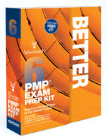 All-in-One PMP Exam Prep Kit: Based on 6th Ed. PMBOK Guide (Test Prep Series) 0982760868 Book Cover