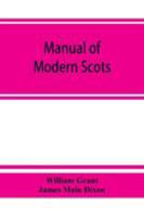 Manual of modern Scots 1016391366 Book Cover