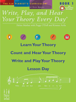 Write, Play, and Hear Your Theory Every Day, Book 1 1569397406 Book Cover