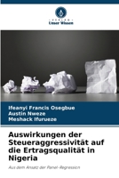 Effet de l'agressivité fiscale sur la qualité des résultats au Nigeria 6206127923 Book Cover