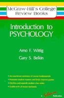 Introduction to Psychology (Mcgraw-Hill College Review Books Series) 0070712123 Book Cover