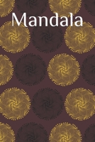 Mandala: Dot Grid Journal or Notebook (6x9 inches) with 120 Pages Memo Pad Notizbuch 1695964527 Book Cover