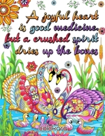 A Joyful Heart: Bible Verse Adult Coloring Book 1729512682 Book Cover