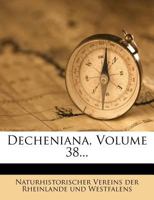 Decheniana, Volume 38... 1148416900 Book Cover