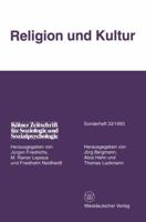 Religion Und Kultur 3531125060 Book Cover