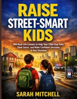 RAISE STREET-SMART KIDS: 200 Real-Life Lessons to Help Your Child Stay Safe, Think Smart, and Make Confident Decisions in Any Situation B0GV3T8Y7R Book Cover