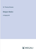 Religion Medici: in large print 3387000669 Book Cover