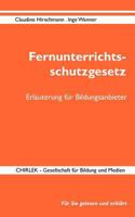 Fernunterrichtsschutzgesetz: Erläuterung für Bildungsanbieter - Für Sie gelesen und erklärt 3839143438 Book Cover