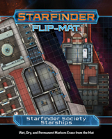 Starfinder Flip-Mat: Starfinder Society Starships 1640782141 Book Cover