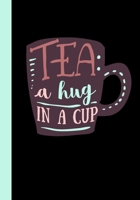 Tea A Hug in a Cup: A Journal to Guide You on Your Tea Tasting Adventure 1691101729 Book Cover