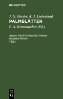 Palmbl�tter 3111076296 Book Cover