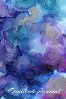 Gratitude Journal: Ink Blobs Design - A notebook to record all of the things you are grateful for, 6 x 9 100 pages 1695865480 Book Cover