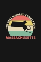 The Best Husband Comes From Massachusetts: Personal Planner 24 month 100 page 6 x 9 Dated Calendar Notebook For 2020-2021 Academic Year Retro Wedding ... notebook for him to jot down ideas and notes 1699195560 Book Cover