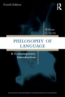 Philosophy of Language: A Contemporary Introduction (Routledge Contemporary Introductions to Philosophy) 1041076134 Book Cover