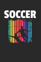 Fu�ball Fu�ballspieler Notizbuch: Fu�ball Fu�ballspieler Notizbuch f�r Liebhaber / Notizheft / Notizblock A5 (6x9in) Dotted Notebook / Punkteraster / 120 gepunktete Seiten 1677186798 Book Cover
