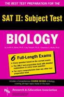 The Best Test Preparation for the Sat II: Subject Test/Achievement Test in Biology (REA test preps) 087891644X Book Cover