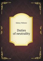 Duties of Neutrality 5518803788 Book Cover