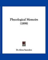 Phycological Memoirs 116627943X Book Cover