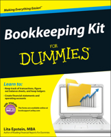 Bookkeeping Kit For Dummies 1118116453 Book Cover